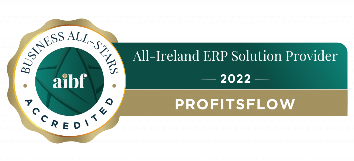 Profitsflow Achieves All Ireland ERP Provider for Second Year Running