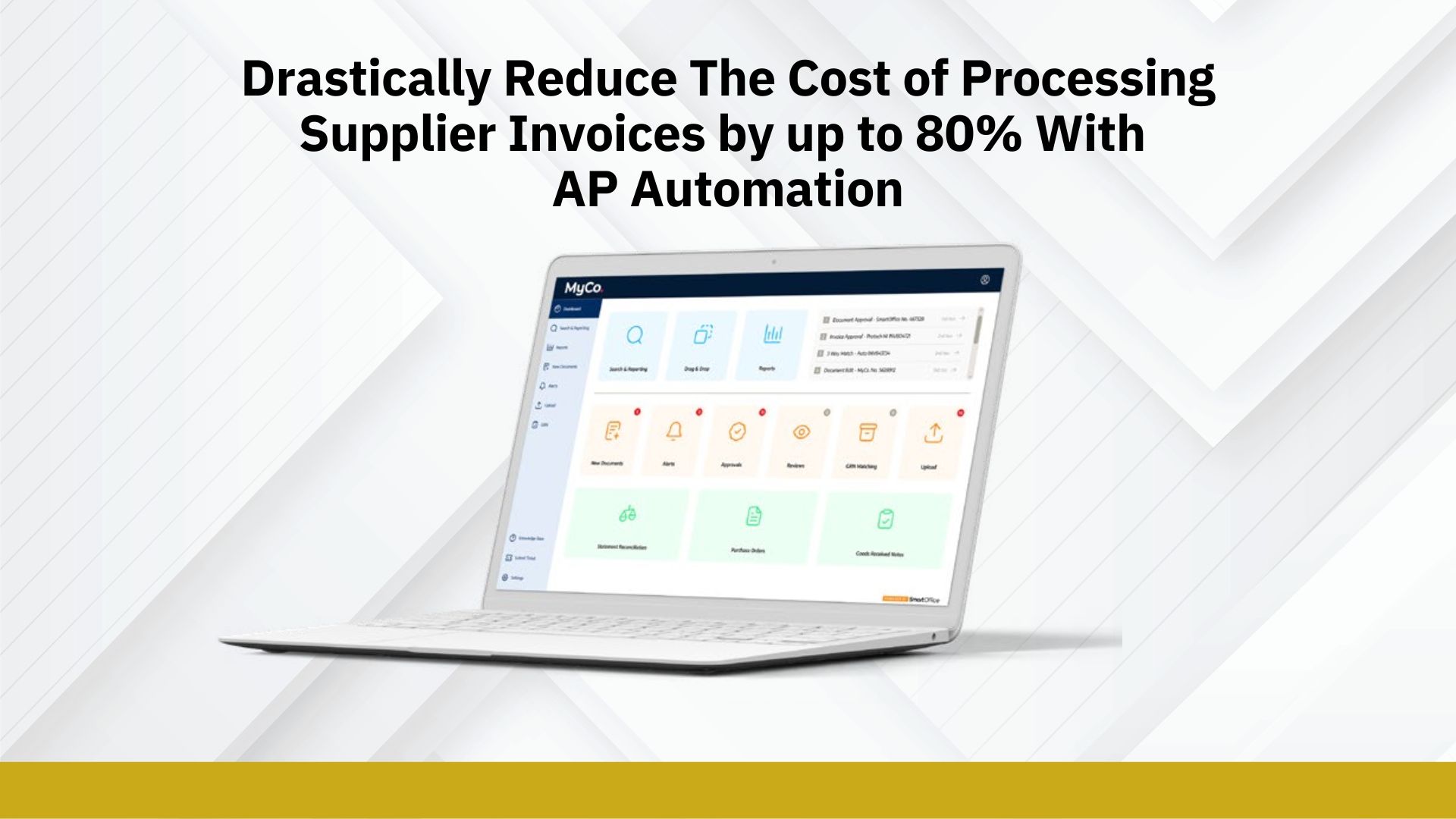 Accounts Payable Automation – Reduce Invoice Processing Costs by 80%