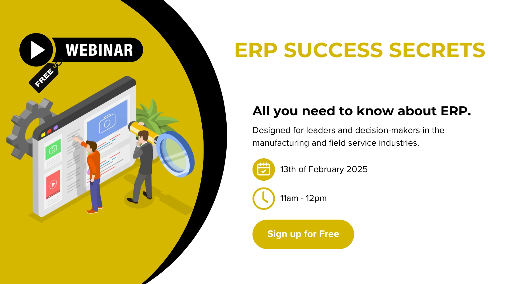 Webinar - ERP Success Secrets