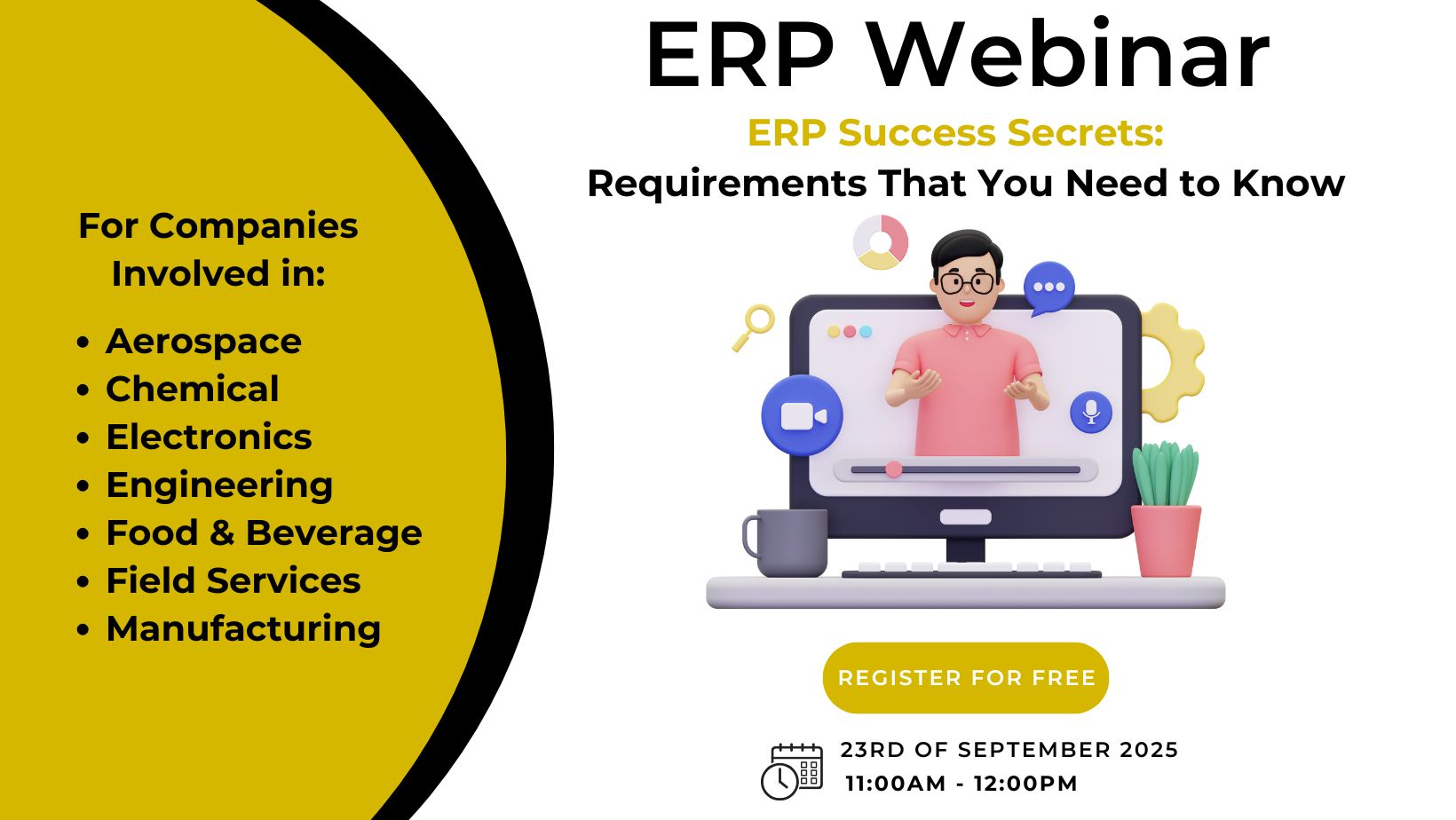 Webinar - ERP Success Secrets