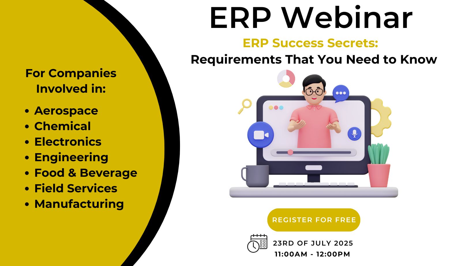 Webinar - ERP Success Secrets