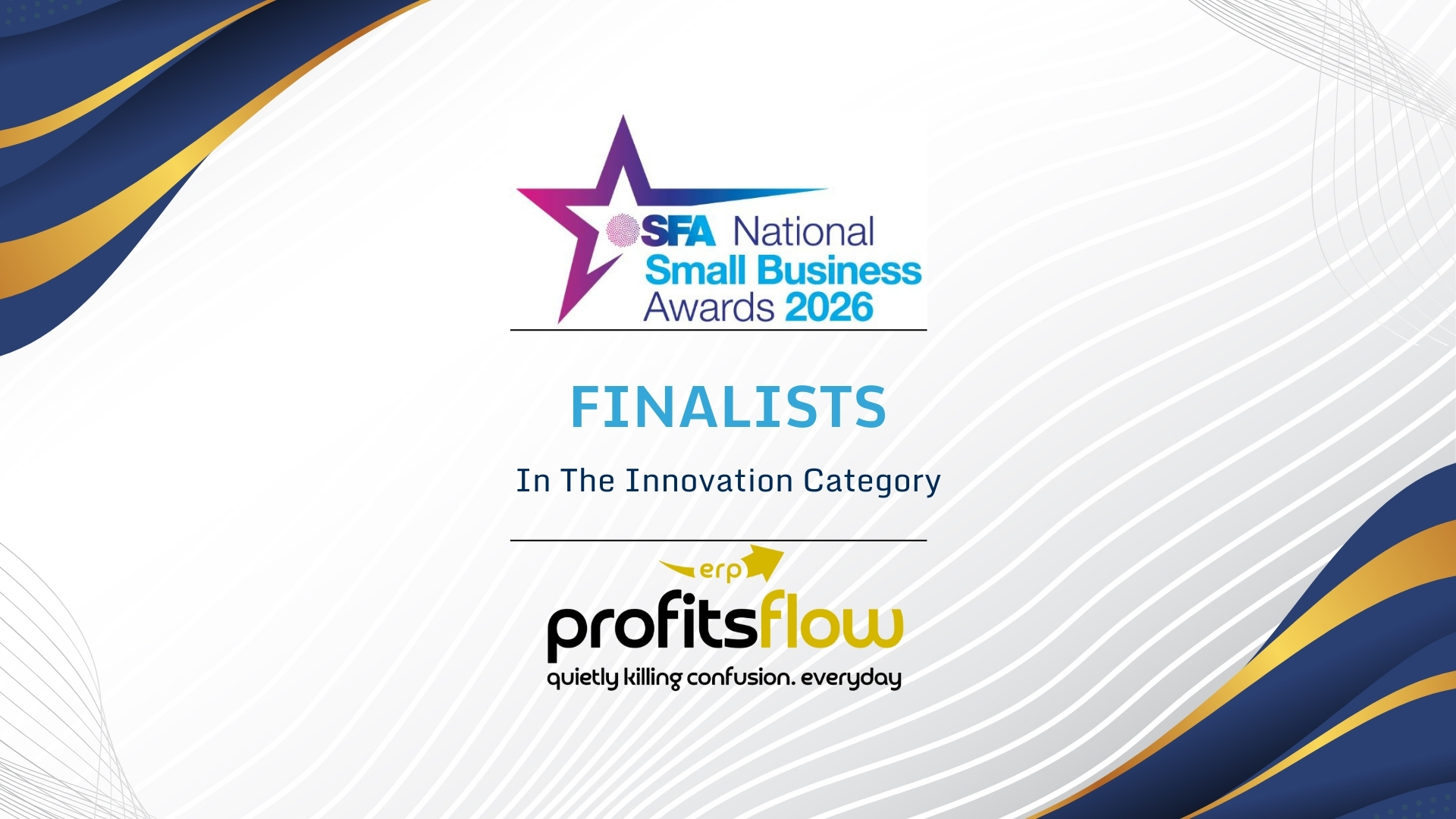 Profitsflow Named Finalists For The SFA National Business Awards 2026