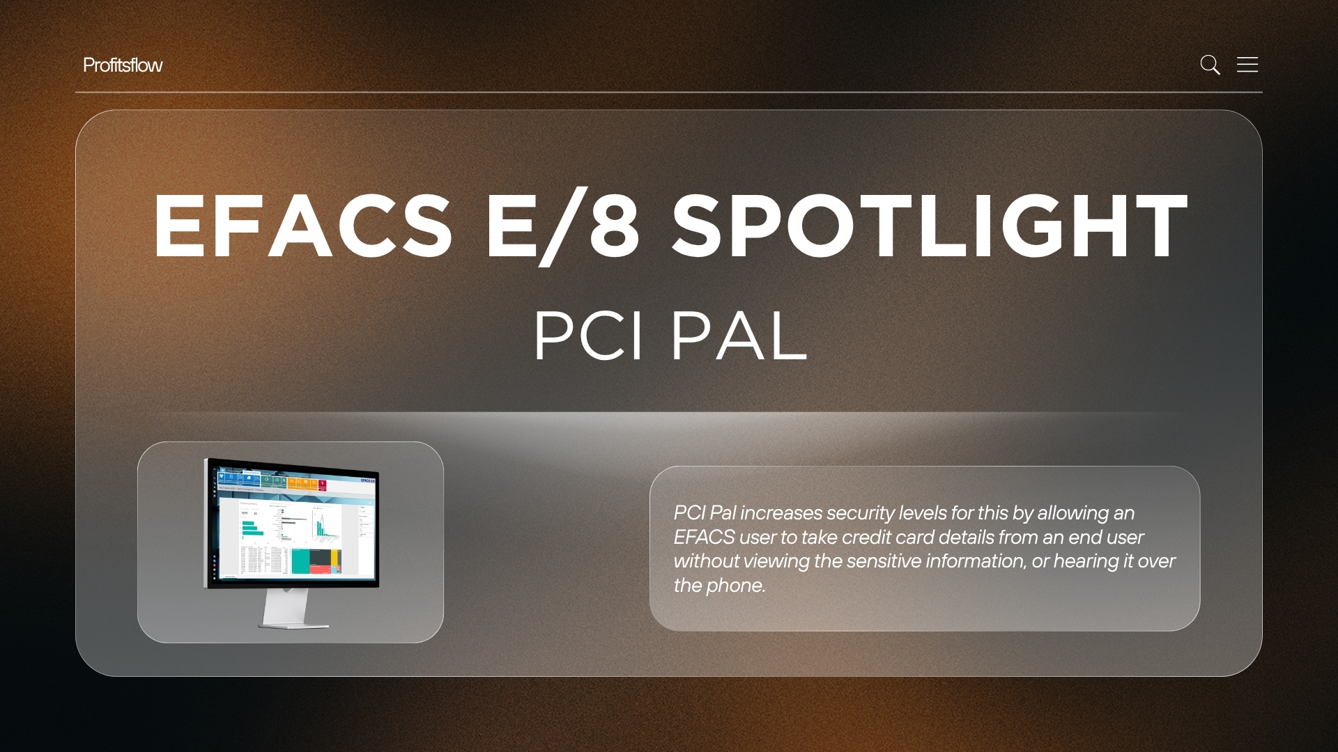 EFACS E/8 Spotlight Series: PCI Pal